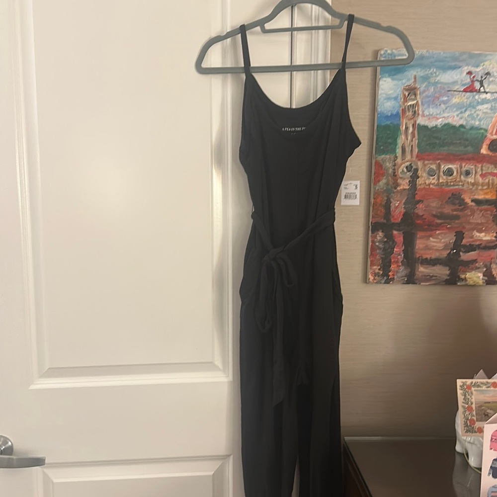 COPY - NWT Black Luxury Maternity Jumpsuit